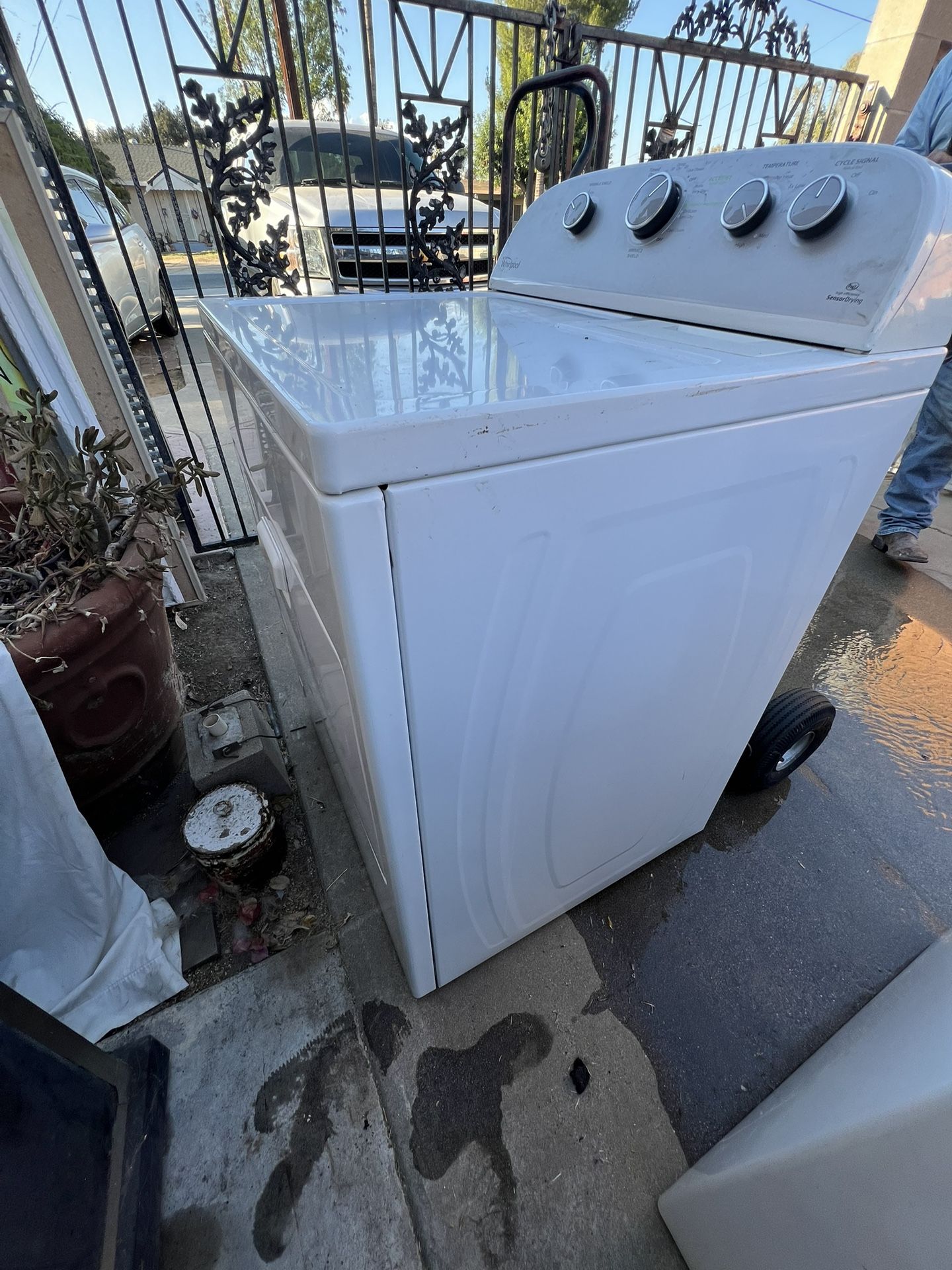 WORKING WHIRLPOOL HE SENSOR DRYING DRYER