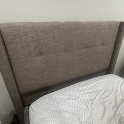 Upholstered Full Size Bed Frame 