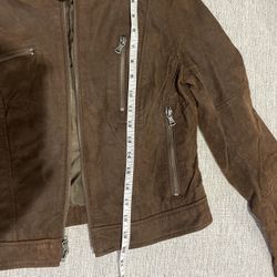 Brown Levi Leather Jacket 