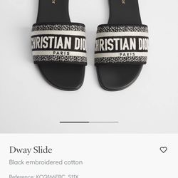 Dior womens sandals size 39