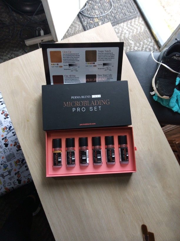 Perma Blend Microblading Ink Set Never Used
