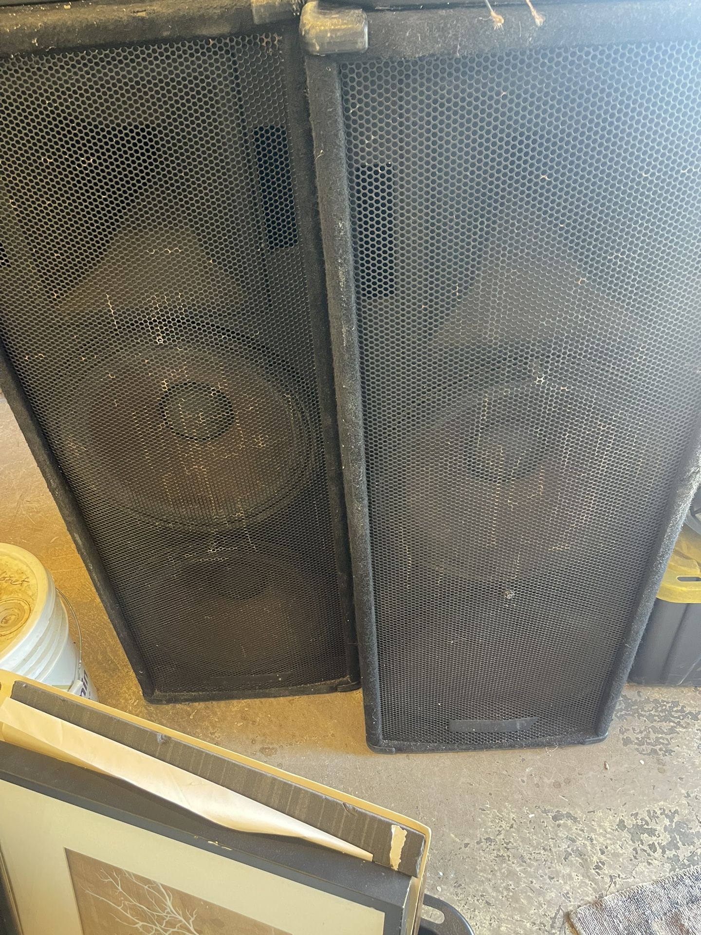 EV Eliminator II Dual 15” Passive Speakers Pair