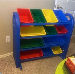 Kids Toy Storage Organizer with Bins