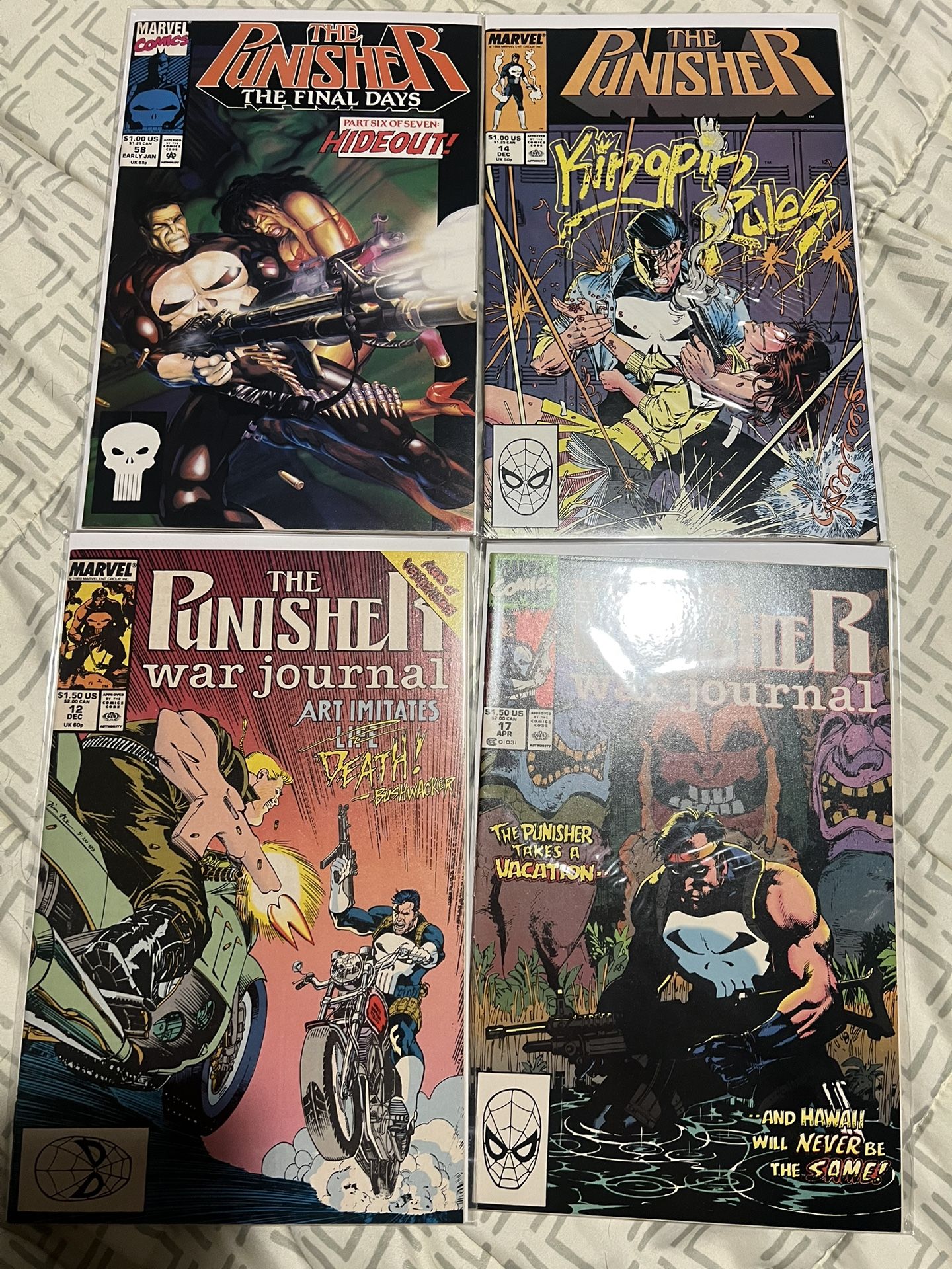 Punisher Comic Lot Of 4 $12