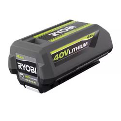 RYOBI 40V Lithium-Ion 4.0 Ah Battery=Ryb-221