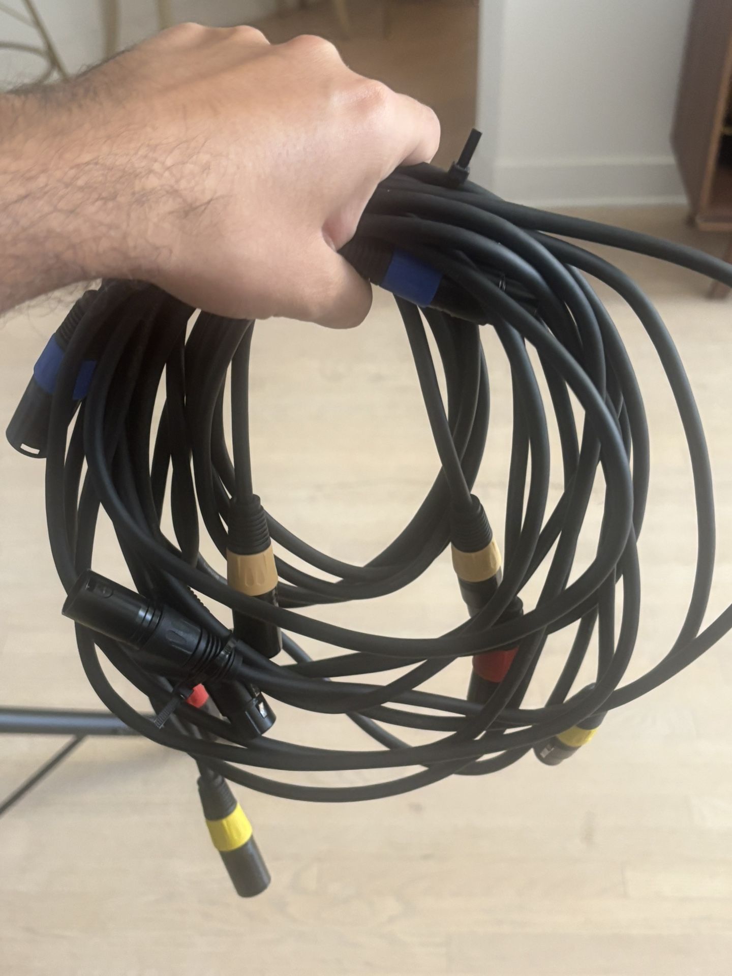 XLR Microphone Cable Bundle (Various Lengths)