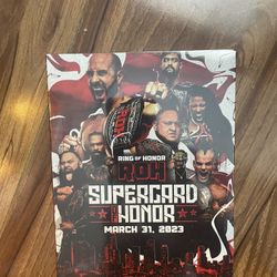 Official Ring of Honor ROH - Supercard Of Honor 2023 Event 2 DVD Set NEW