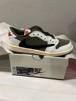 Nike Air Jordan 1 Low OG SP Travis Scott (PS) Size 3Y