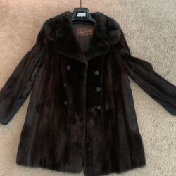 Beautiful Vintage Mink Coat