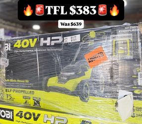 RYOBY 21" 4OV Brushless Self-Propelled Mower Kit