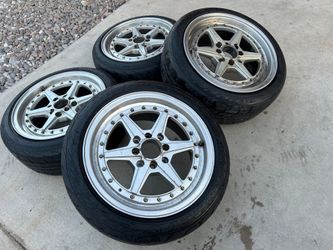 XXR 501 Set of 4 Wheels with Tires 15inch