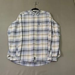 Panhandle Slim Rough Stock Western Shirt Mens XL Plaid Button Down Cowboy