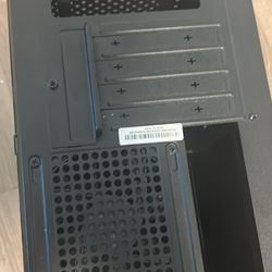 Small black pc case w/fan +cables +power cables