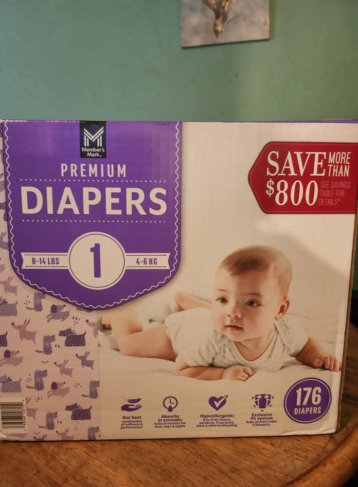 Diapers/$25