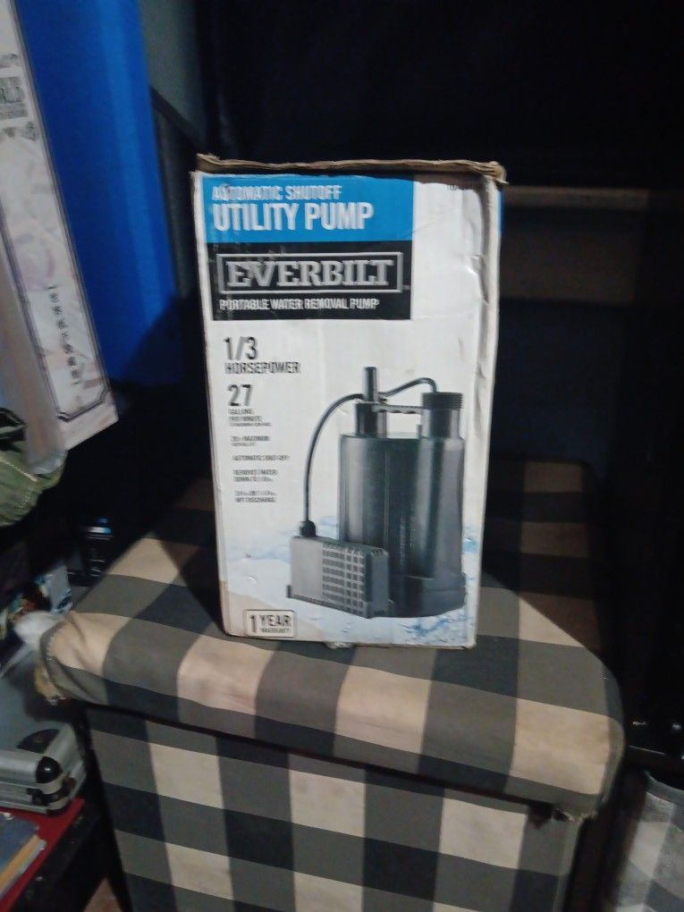 Ever built 1/3 Hp Portable Water Removal Pump