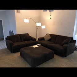 Couches And Ottoman Package