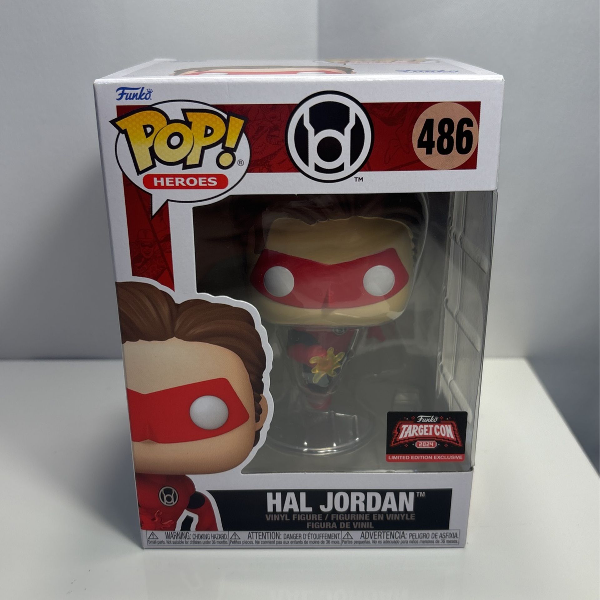 DC Heroes Pop! Heroes Hal Jordan Funko Target Con 2024