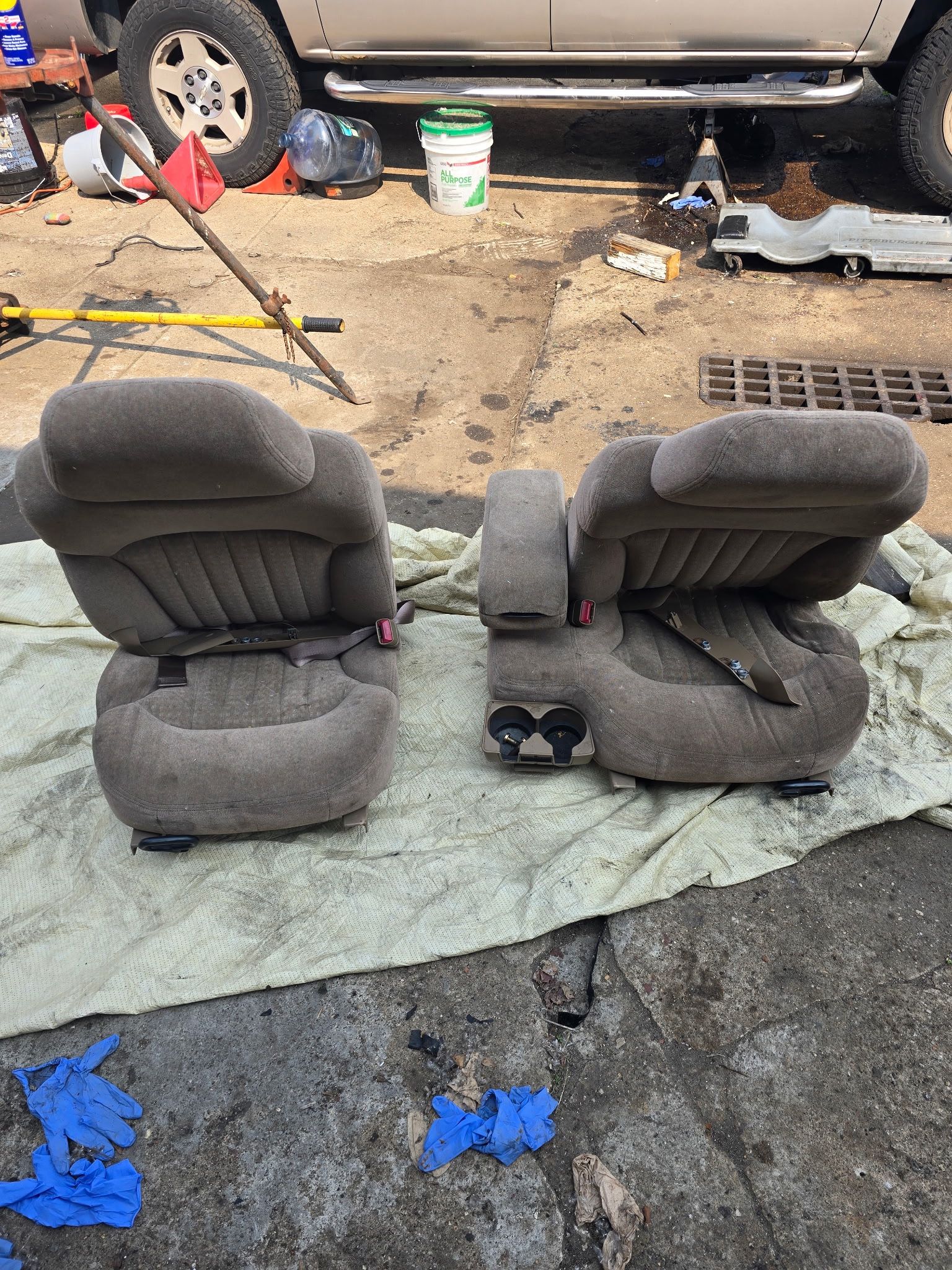 Chevy s10 front seats