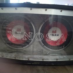 car speaker with box