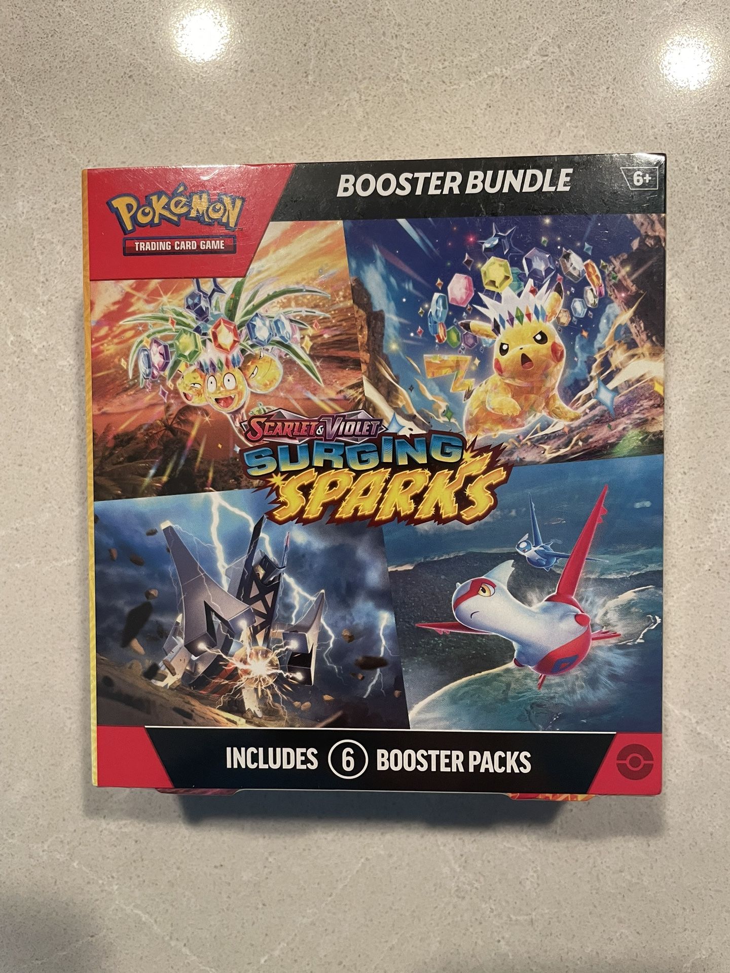 Surging Sparks Booster Bundle *SEALED* Pokemon Scarlet Violet Pikachu Charizard Mew English