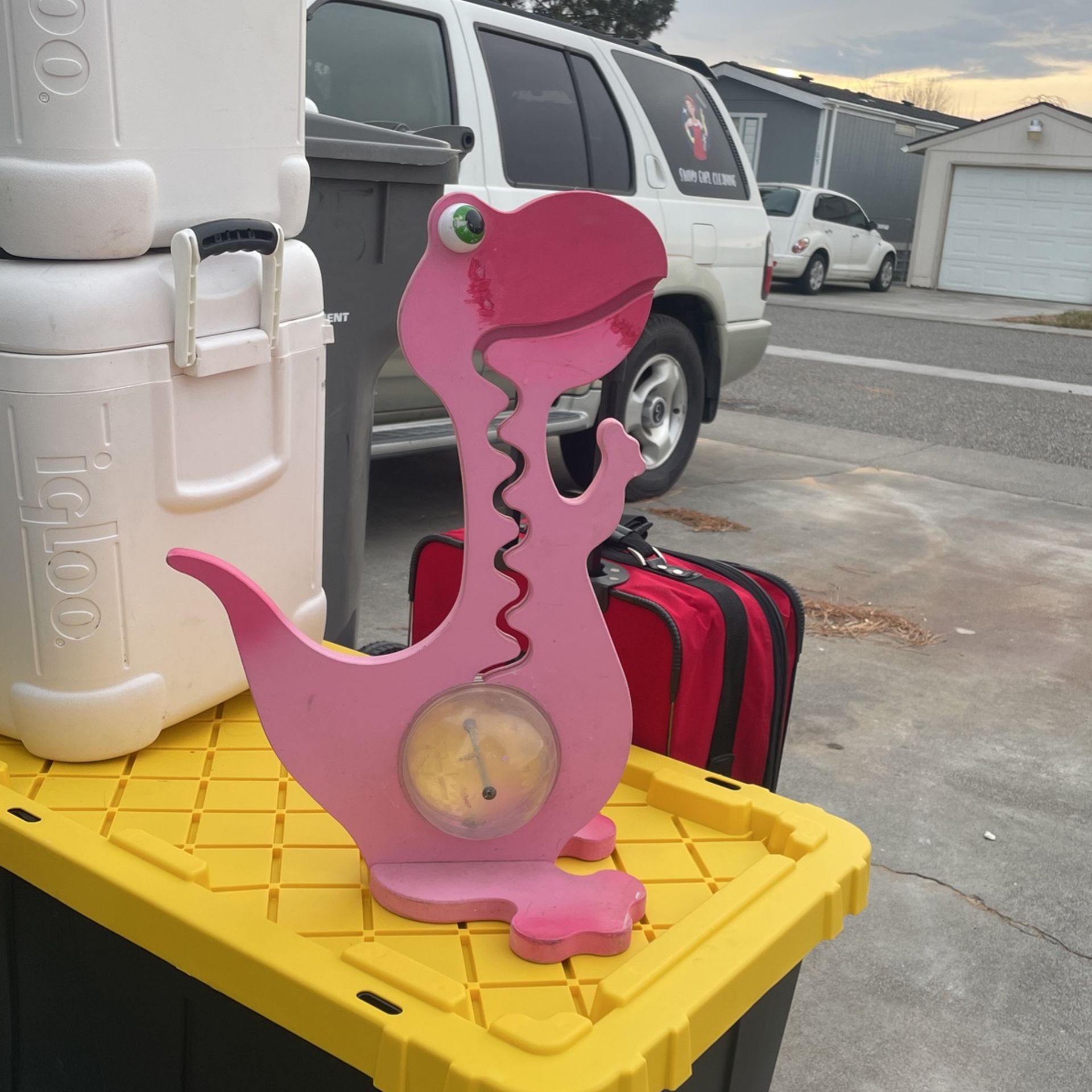 Pink Dinosaur Bank 