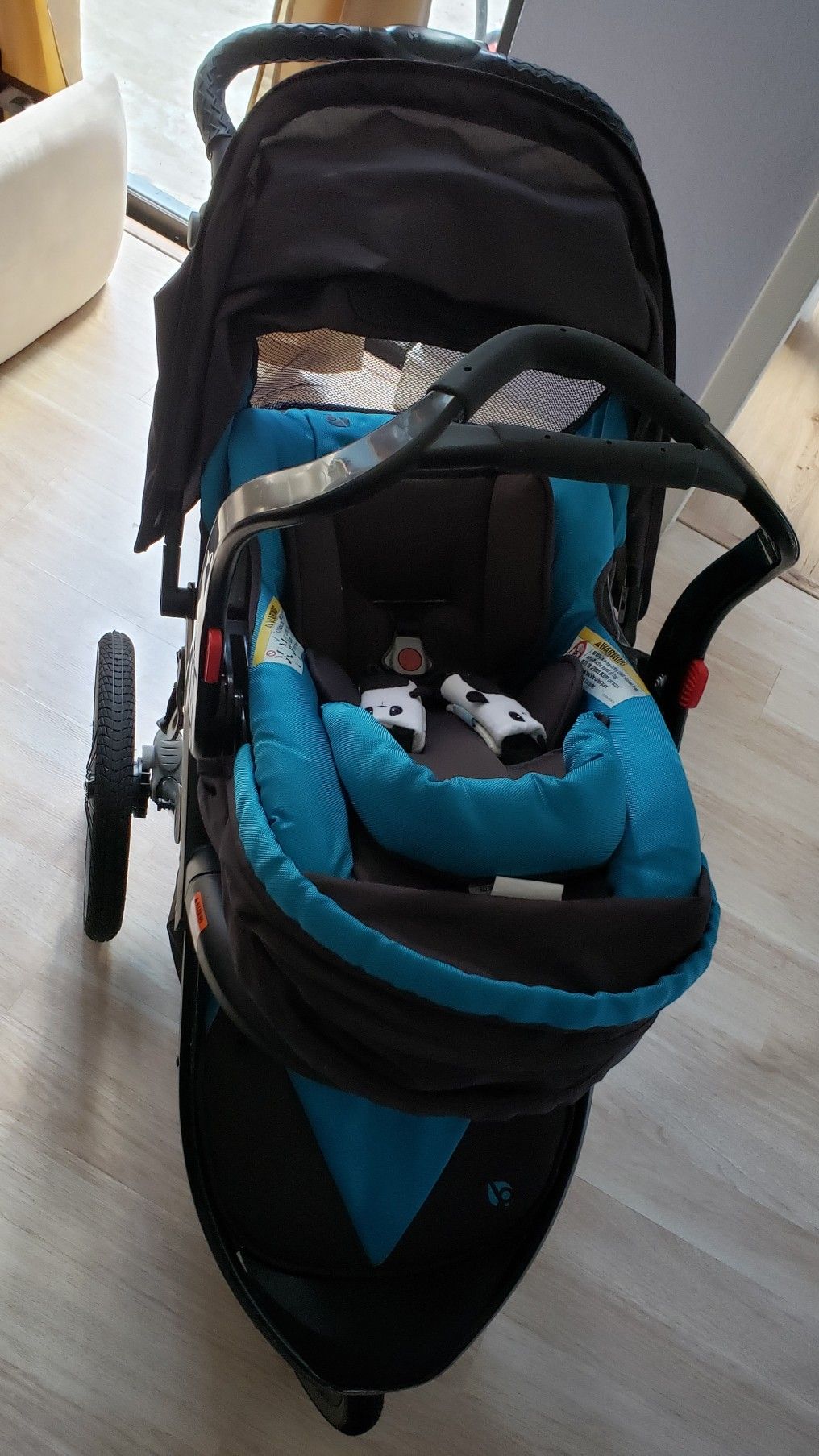 Stroller and car seat