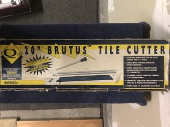 BRUTUS 20” TILE CUTTER