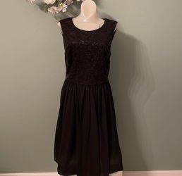 Max & Cloe Black Sequins Dress