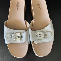 Women’s Dr. Scholls Island Icon Sandals Silver 