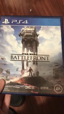 Star Wars battlefront 1 Ps4