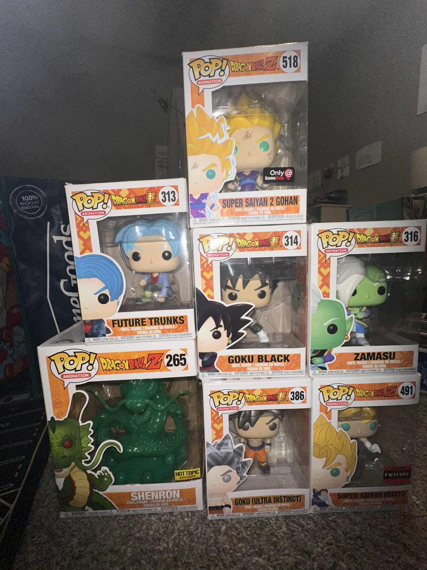 Dragon Ball Z Funko Pop