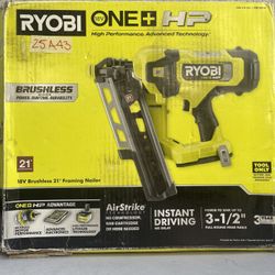 RYOBI 18V 21° Framing Nailer (Tool Only)