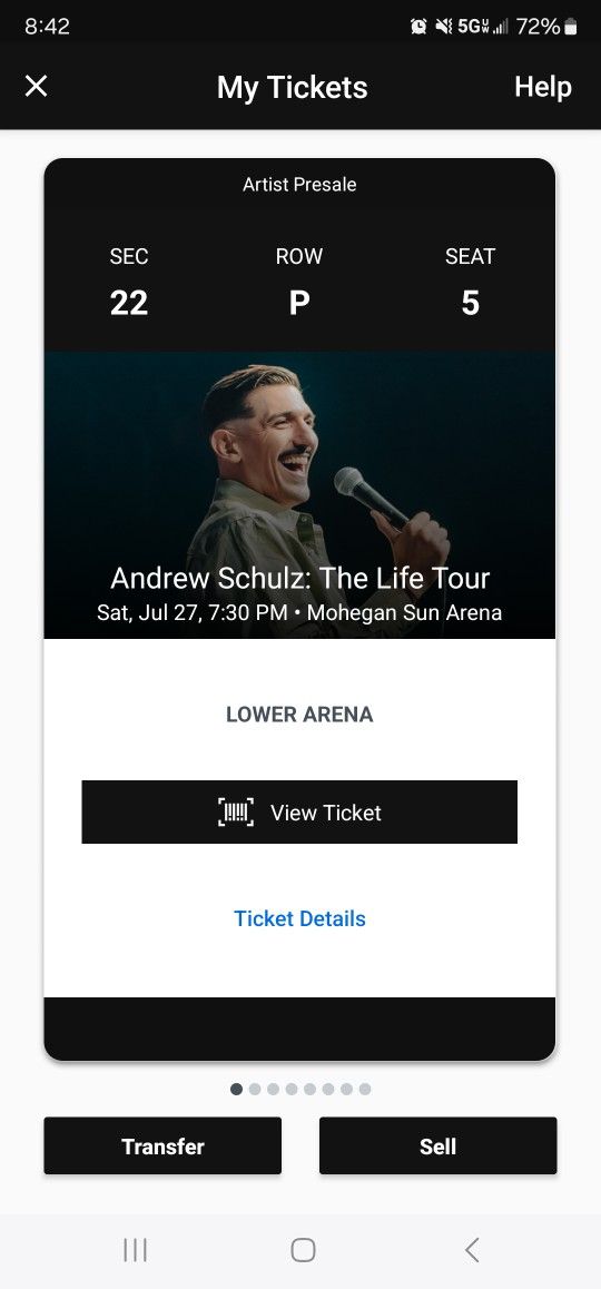 ANDREW SCHULTZ MOHEGAN SUN