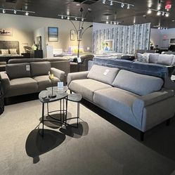 Grey Sofa And Loveseat Couch