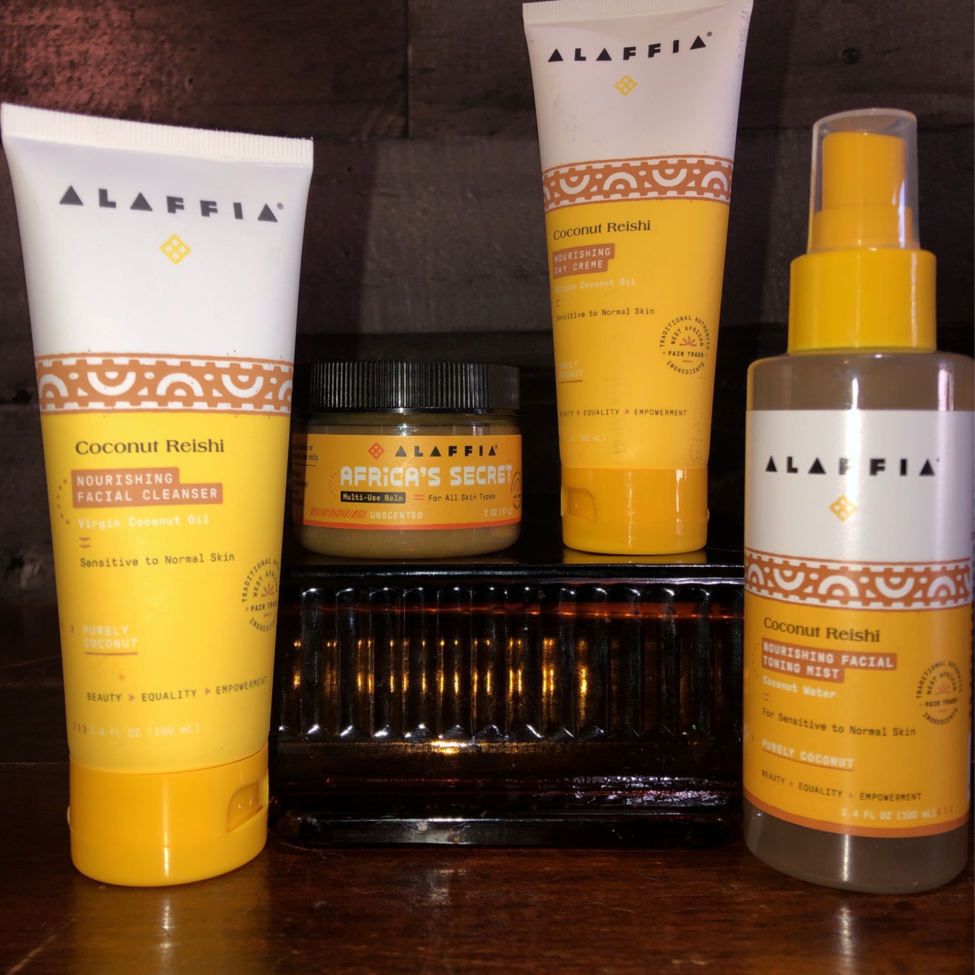 Brand New! 🟧   Alaffia Facial Care Products - Coconut Reishi (((PENDING PICK UP TODAY)))