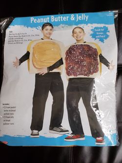 New Peanut Butter & Jelly Costume