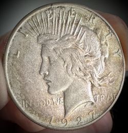 1927 S Peace Dollar 