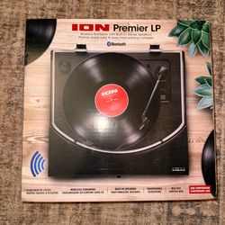 ION Premier LP Bluetooth Record Player / Turntable – New in Box