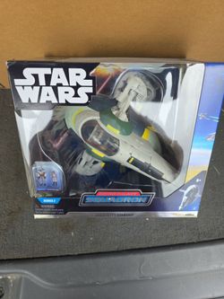 Star Wars Micro Galaxy Squadron Jango Fett's Starship NIB