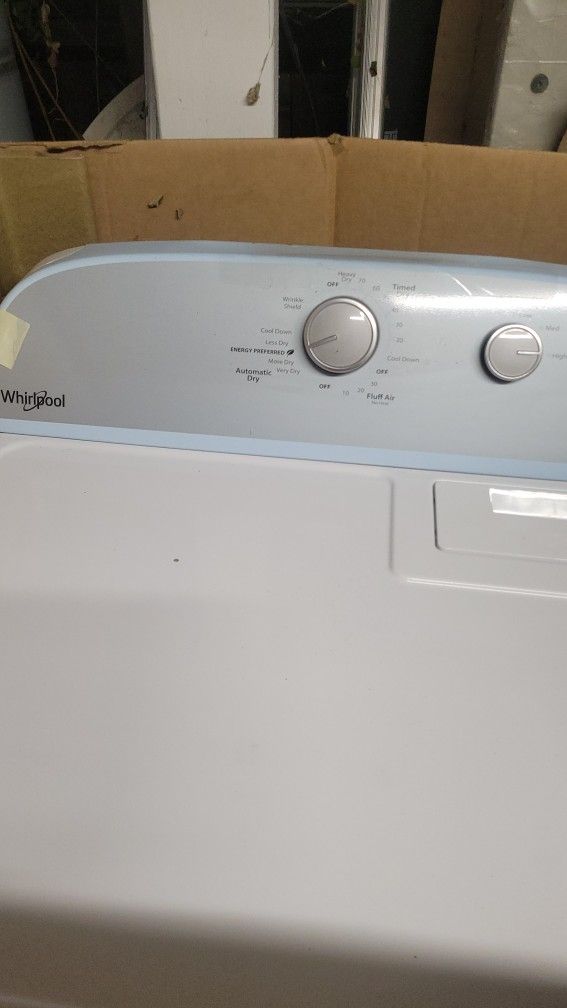 WHIRLPOOL HE GAS DRYER BRAND NEW CAN DELIVER