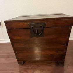 Solid Wood Storage Bin