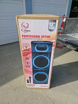 2x12inch Xbass Speaker