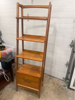 West Elm Mid-Century Bookshelf w/ Drawer – Acorn – 22”