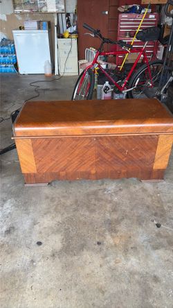 Vintage Waterfall Crdar Chest