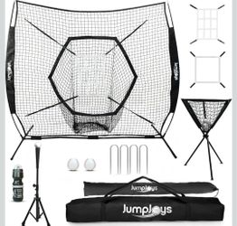JumpJoys 7x7 Baseball Softball Practice Hitting Net Batting Pitching Training New