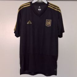 Adidas LAFC Los Angeles Football Club 2018 Inaugural Season MLS Training Soccer Jersey Size Large