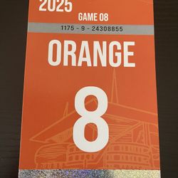 Miami Dolphin Parking Pass