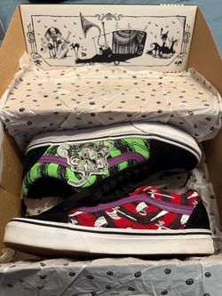 Nightmare Before Christmas Vans M7/W8.5