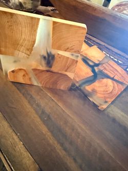 Handmade Petrified forest Coasters