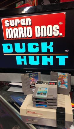 Nintendo Set With games